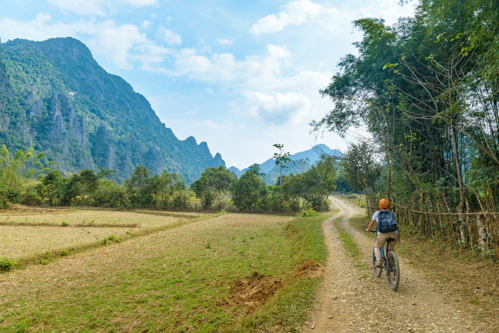 laos cycling tour